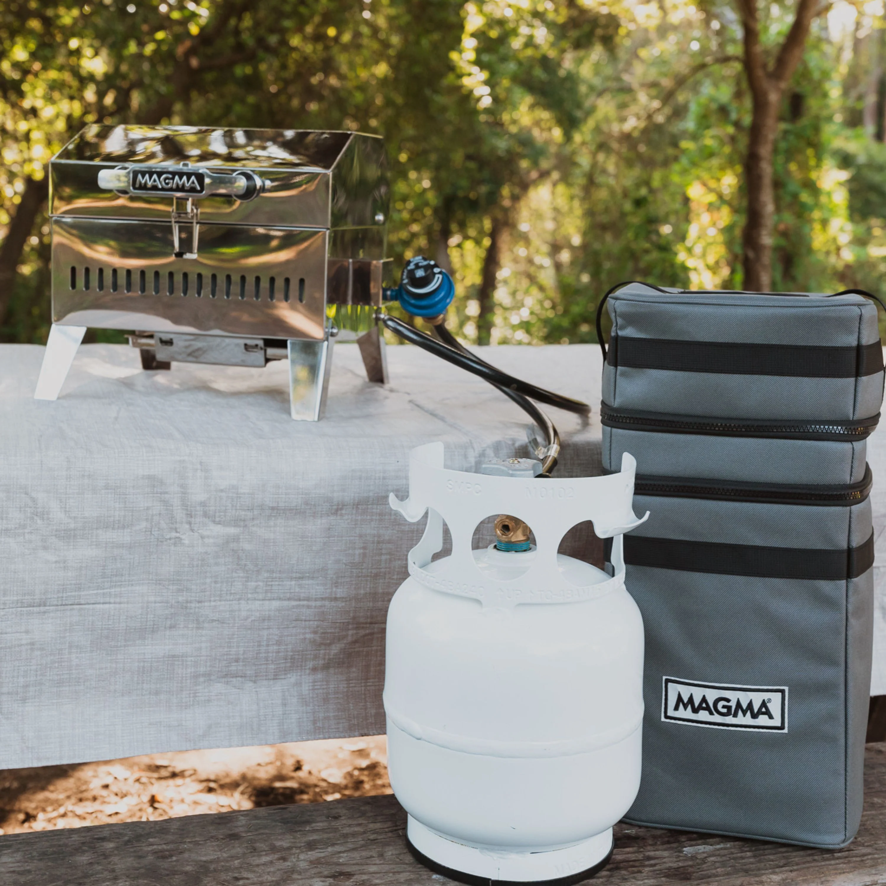 Beach Fire 5lb Refillable Propane Tank Kit - Image 5