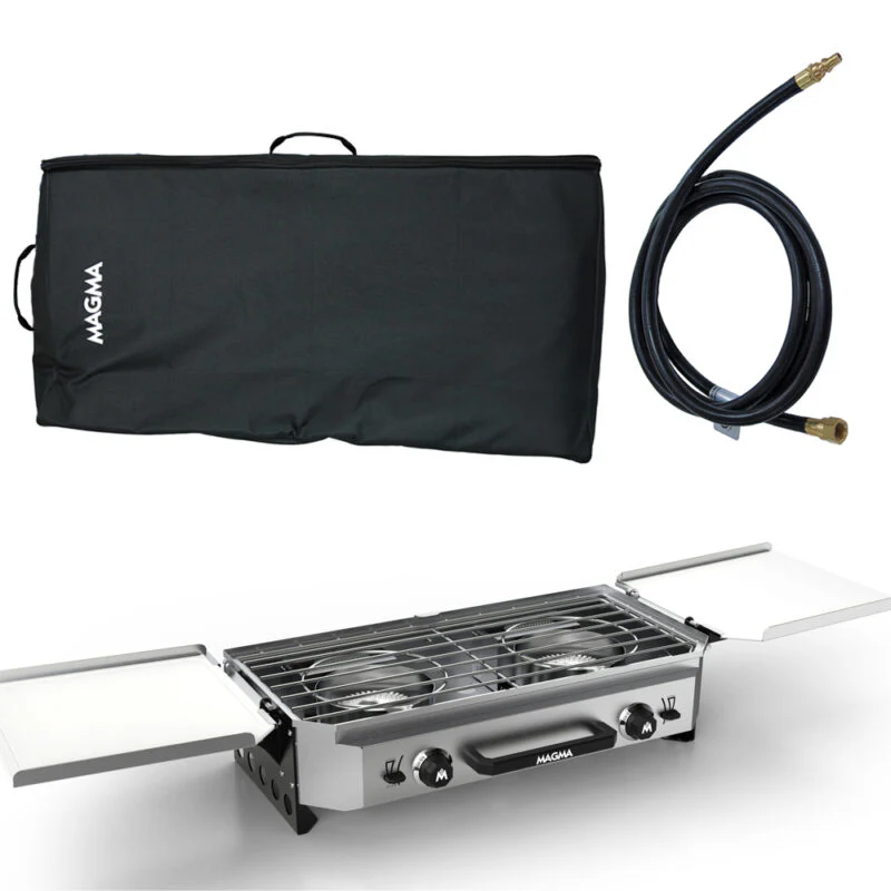 AS Trailer Connect Crossover Double Burner Firebox Bundle
