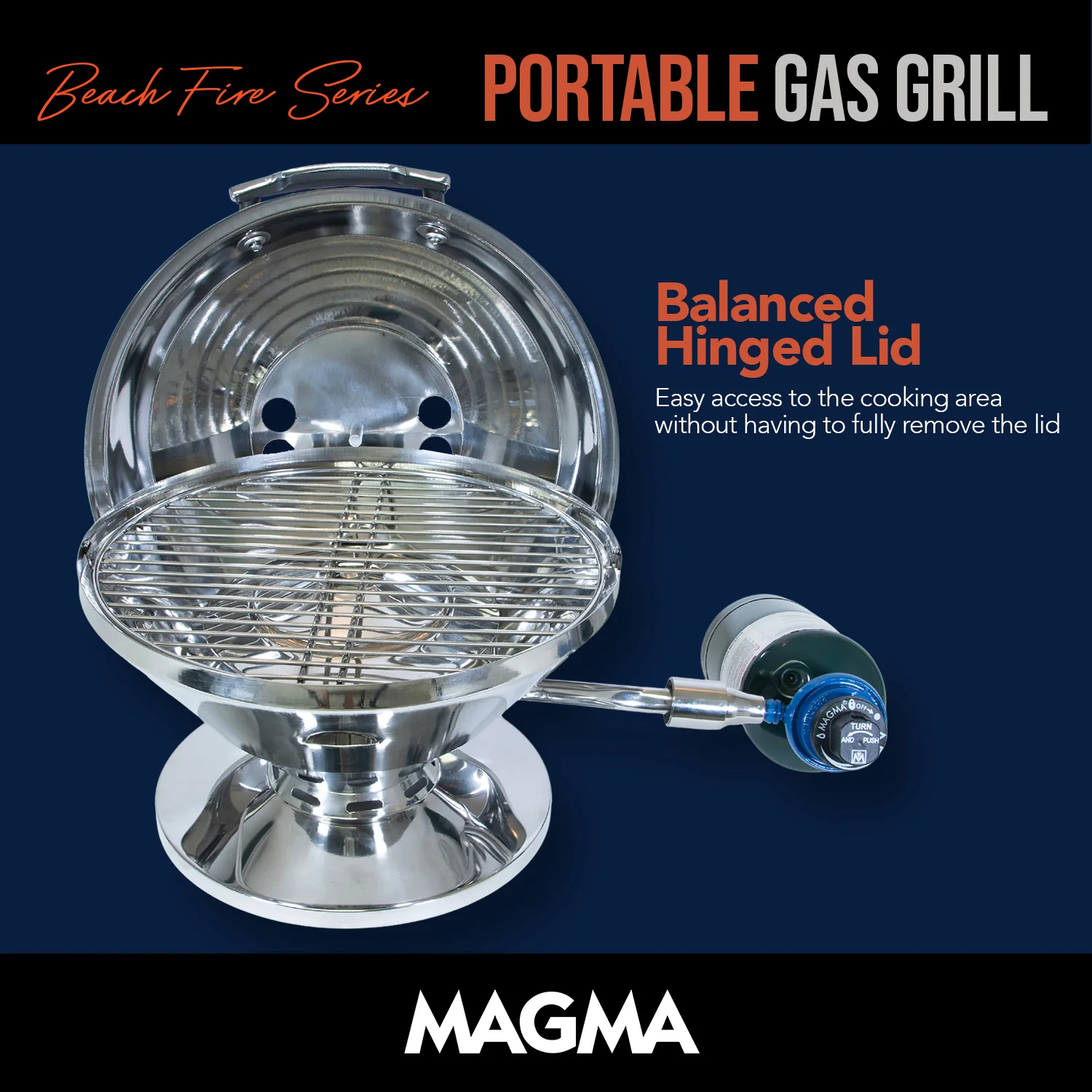 Beach Fire Gas Grill - Image 8