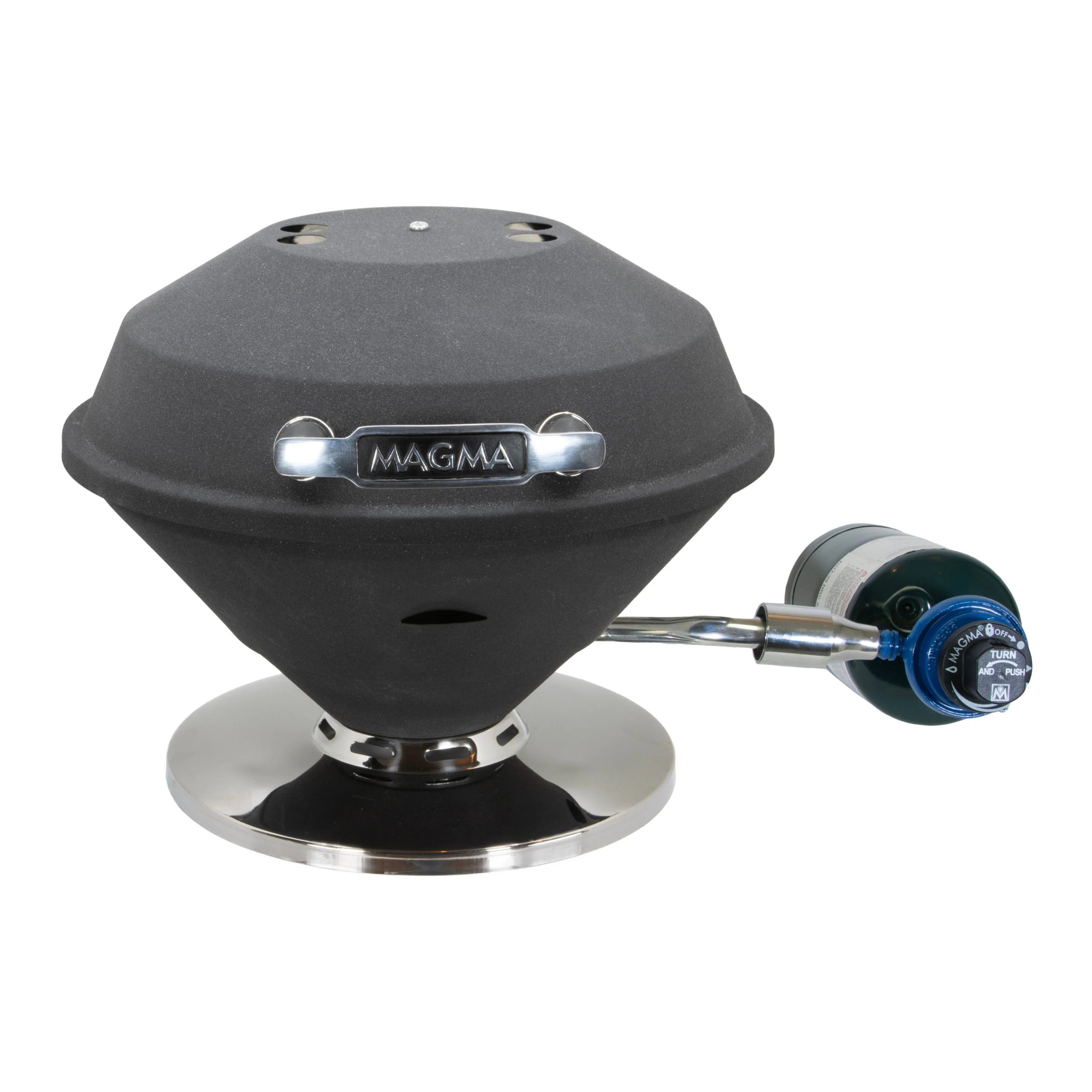 Graphite Beach Fire Gas Grill - Image 3