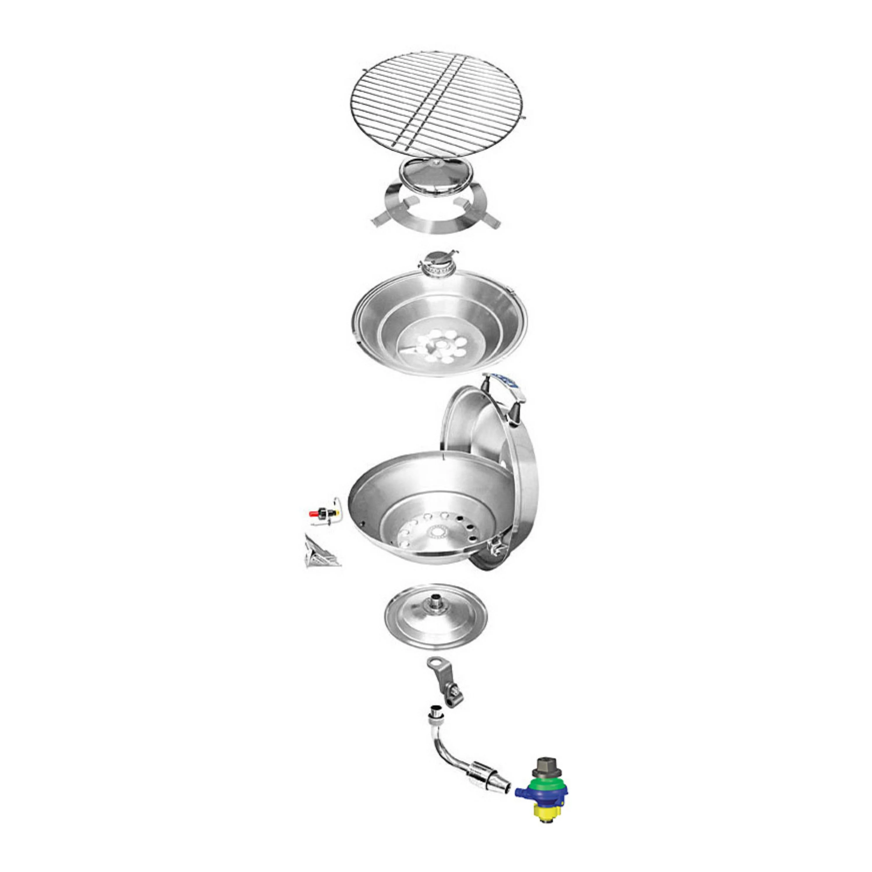 Original Size Marine Kettle3® Combo Stove & Gas Grill - Europe - Image 4