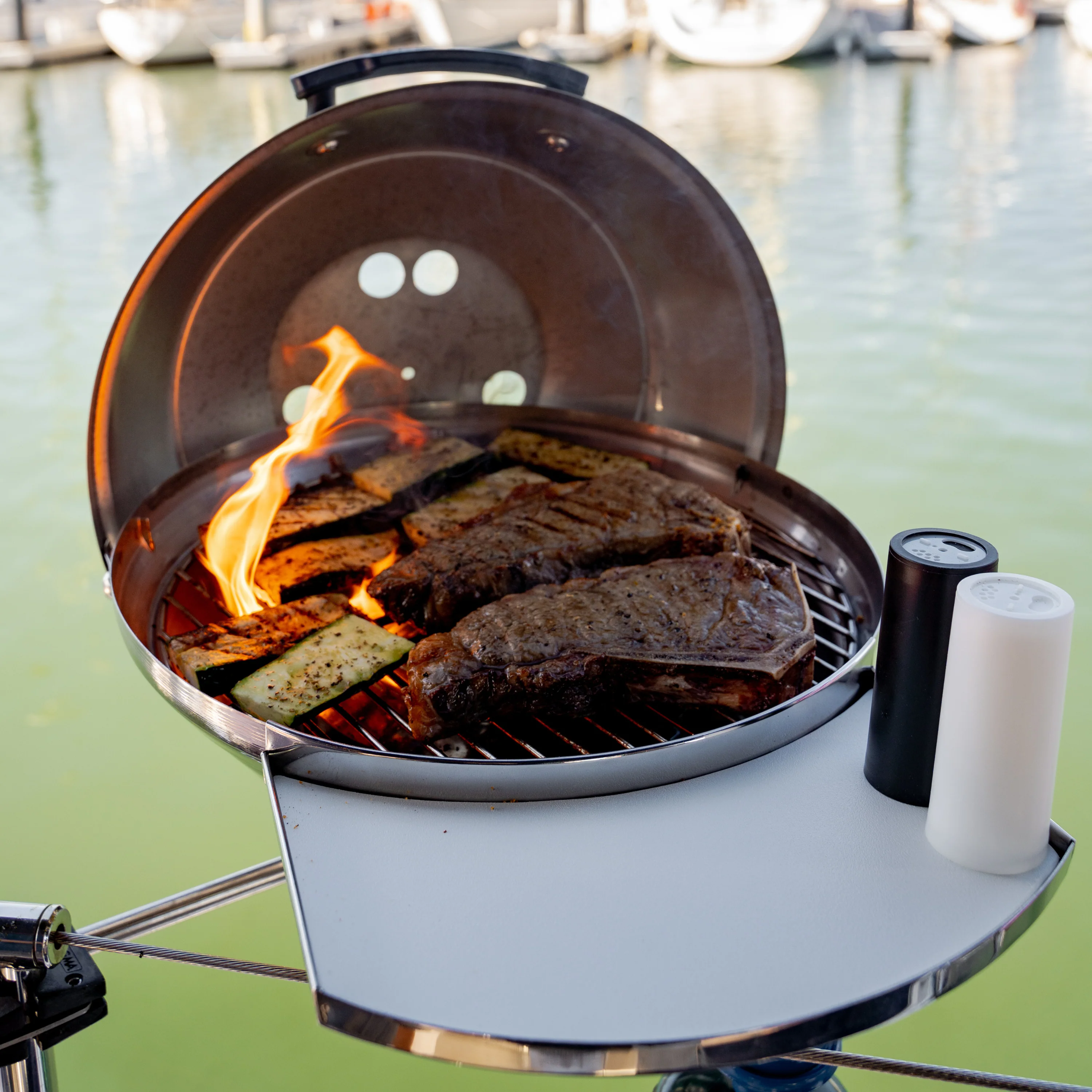 Original Size Marine Kettle® Gas Grill - Image 5