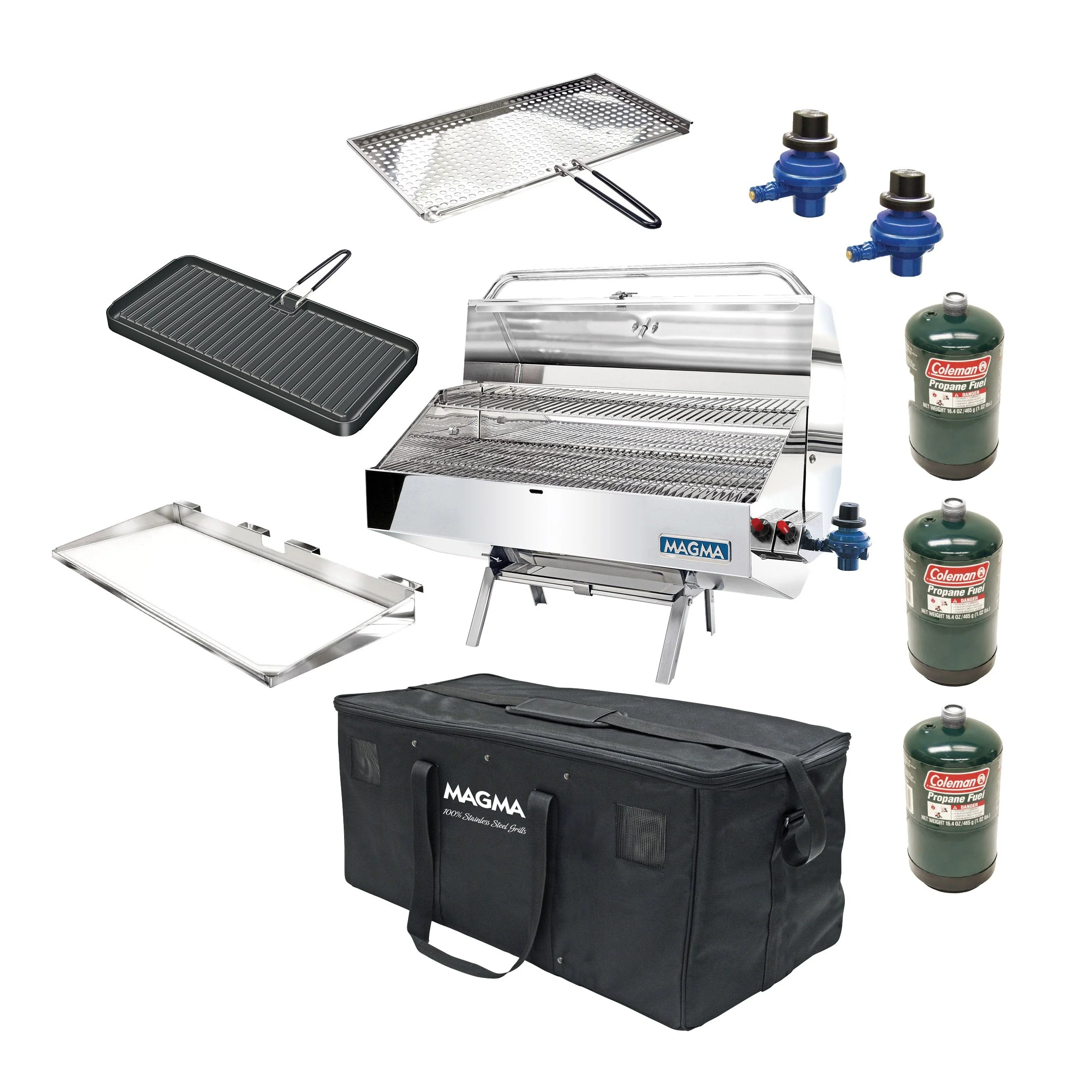 Padded Grill & Accessory Carrying/Storage Case for 12" x 24" - Image 2
