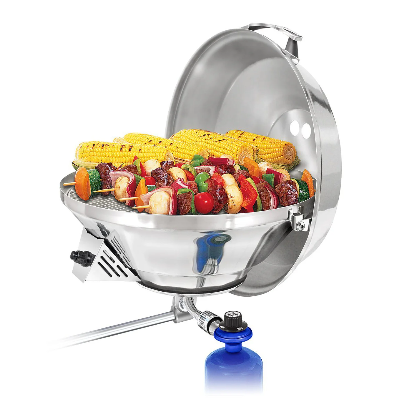 Party Size Marine Kettle3® Combo Stove & Gas Grill - Image 2