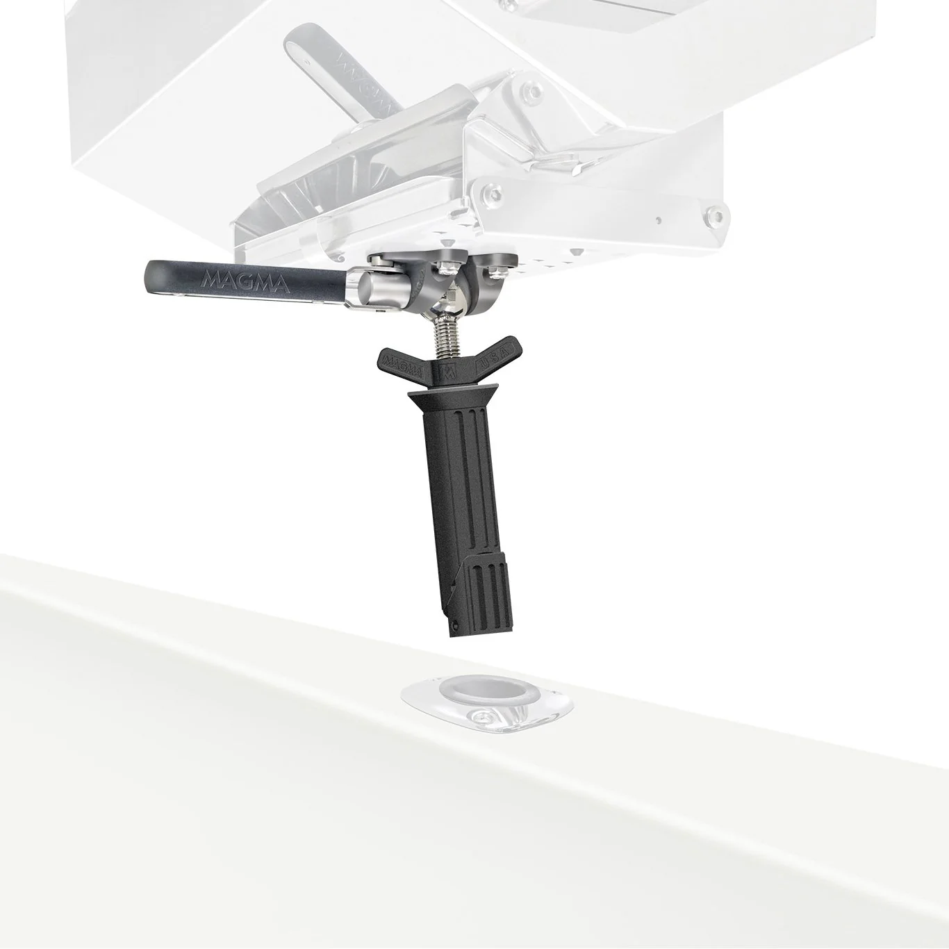 Pow'r Grip LeveLock® Double Locking Fish Rod Holder Mount - Image 2