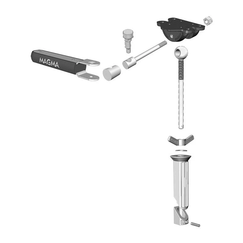 Pow'r Grip LeveLock® Double Locking Fish Rod Holder Mount - Image 3