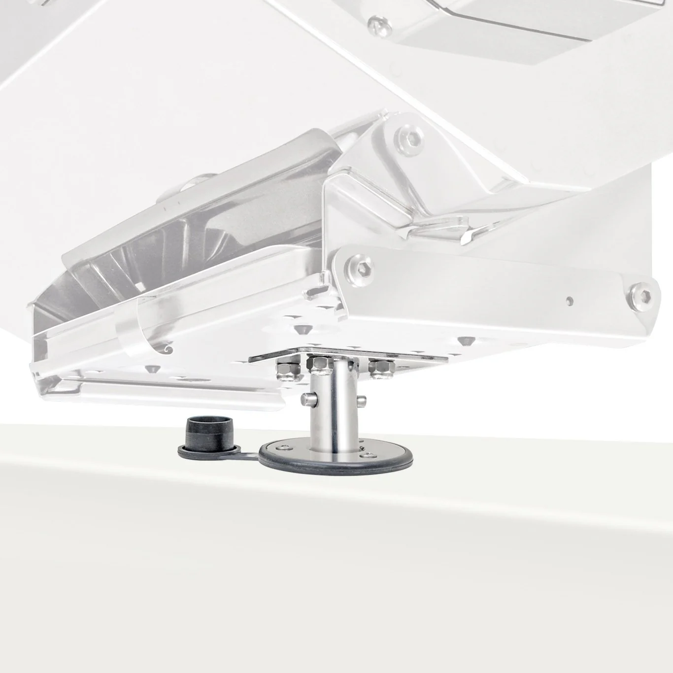 Single Locking Flush Deck Socket Mount