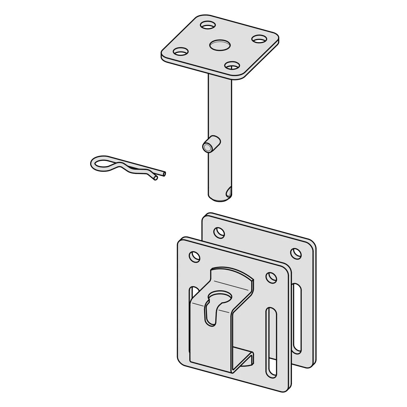 Single Side, Bulkhead or Square/Flat Rail Mount - Image 3
