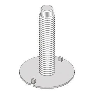 Threaded Stud Assembly, Marine Kettle 2 Charcoal Grill